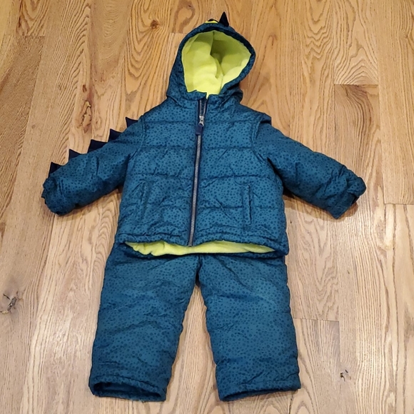 Carter's Other - GUC Carter's Little Monster Snowsuit Set
